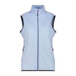 Kurtka bez rękawów polarowa damska CMP. Niebieskie kurtki damskie CMP, bez wzorów, z polaru, bez kaptura. Za 244.50 zł.