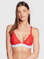 Guess Biustonosz braletka Belle O97C02 KBBT0 Czerwony. Czerwone biustonosze Guess, z aplikacjami, z syntetyku. Za 109.99 zł.