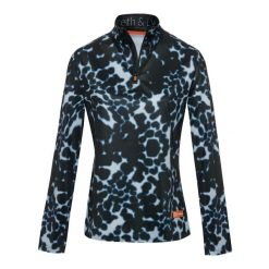 Bluza narciarska Damska Gareth & Lucas The One Hundred and Twenty. Niebieskie bluzy damskie GARETH & LUCAS, na zimę, bez wzorów, z elastanu, bez kaptura. Za 229.99 zł.