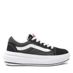 Tenisówki Vans. Czarne trampki damskie Vans, bez wzorów, bez zapięcia. Za 279.99 zł.