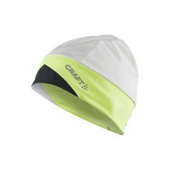 Czapka Craft Adv Lumen Fleece. Białe czapki damskie Craft, bez wzorów, z polaru. Za 185.00 zł.