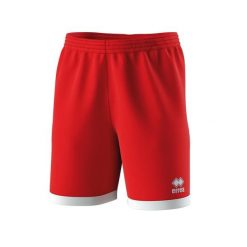 Szorty Errea Barney. Czerwone spodenki sportowe damskie ERREA, m, z aplikacjami, z materiału, z standardowym stanem, do biegania. Za 107.50 zł.