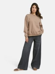 Smith & Soul Bluza w kolorze szarobrązowym rozmiar: L. Brązowe bluzy damskie Smith & Soul, l, bez wzorów, bez kaptura. Za 173.99 zł.