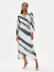 Bruuns Bazaar Sukienka codzienna Noriel BBW3752 Szary Regular Fit. Szare sukienki damskie Bruuns Bazaar, bez wzorów, z syntetyku, bez ramiączek. Za 309.99 zł.