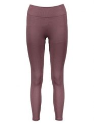 4F Legginsy sportowe w kolorze czerwonym rozmiar: XS/S. Różowe legginsy damskie 4F, s, bez wzorów, z materiału, z podwyższonym stanem, outdoorowe. Za 82.95 zł.