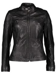 7eleven Skórzana kurtka w kolorze czarnym rozmiar: 44. Czarne kurtki damskie 7eleven, bez wzorów, ze skóry, bez kaptura. Za 434.99 zł.