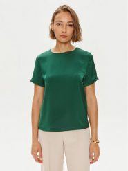 Weekend Max Mara Bluzka Gilbert 2425946051 Zielony Regular Fit. Zielone bluzki damskie Weekend Max Mara, s, bez wzorów, z syntetyku, bez kołnierzyka, bez ramiączek. W wyprzedaży za 249.99 zł.