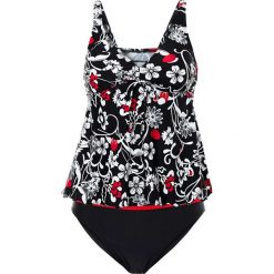 Tankini bonprix czarno-biały. Czarne bikini bonprix. Za 109.99 zł.