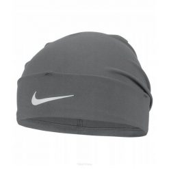 Czapka sportowa Nike Peak Cuffed Unisex szara. Szare czapki damskie Nike, na zimę, bez wzorów. Za 159.99 zł.