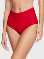 Chantelle Figi klasyczne z wysokim stanem Soft Stretch C26470 Czerwony. Czerwone figi Chantelle, bez wzorów, z syntetyku. Za 59.99 zł.