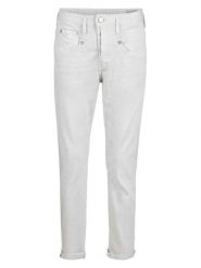 Herrlicher Spodnie w kolorze białym rozmiar: W34. Białe spodnie materiałowe damskie Herrlicher, bez wzorów, z materiału. Za 217.99 zł.