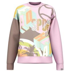 Bluza z okrągłym dekoltem Head Motion Print. Czerwone bluzy damskie Head, na lato, l, bez wzorów, z bawełny, bez kaptura. Za 532.50 zł.