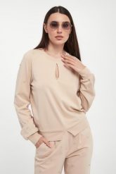 Bluza damska LIU JO. Bluzy damskie Liu Jo, m, bez wzorów, bez kaptura. W wyprzedaży za 308.07 zł.