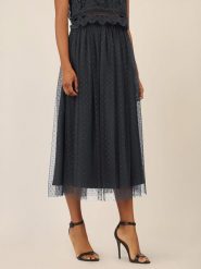 APART Spódnica w kolorze czarnym rozmiar: 42. Czarne spódnice damskie Apart, bez wzorów, z tiulu, maxi. Za 217.99 zł.