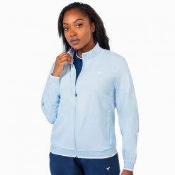 Damska rozpinana bluza tenisowa Tecnifibre Team Light. Zielone bluzy damskie TECNIFIBRE, l, bez wzorów, z materiału, bez kaptura. Za 319.99 zł.