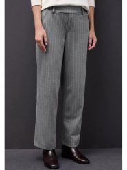 Street One Spodnie w kolorze szarym rozmiar: 34/L30. Szare spodnie materiałowe damskie Street One, bez wzorów, z materiału. Za 192.33 zł.