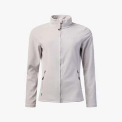 Bluza Polarowa Rozpinana Wędrówki Kobieta Lofoten Elastyczny W Cztery Strony. Fioletowe bluzy damskie SWEDEMOUNT, l, bez wzorów, z materiału, bez kaptura. Za 199.99 zł.