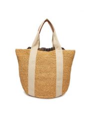 Barbour Torebka Lily Beach LBA0467BE11 Beżowy. Brązowe torebki klasyczne damskie Barbour, bez dodatków. Za 659.99 zł.