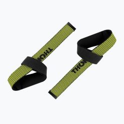 Paski do podnoszenia ciężarów THORN FIT Lifting Straps Anti-Slip army green. Zielone paski damskie THORN FIT, bez wzorów. Za 52.99 zł.