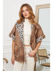 Joséfine Kurtka przejściowa "Ashmee" w kolorze karmelowym rozmiar: S. Brązowe kurtki damskie Joséfine, s, bez wzorów, z futra, bez kaptura. Za 208.99 zł.