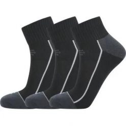 Endurance Skarpety Avery 3-pack — niski krój, wentylacja – 1001 Black. Czarne skarpetki damskie Endurance, bez wzorów, z elastanu. Za 91.00 zł.