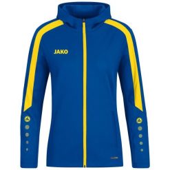 Bluza dresowa z kapturem Jako Power. Niebieskie bluzy damskie JAKO, l, bez wzorów, z dresówki, z kapturem. Za 386.50 zł.
