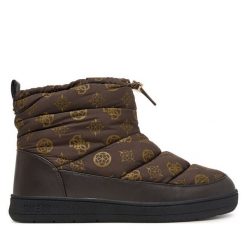 Śniegowce Guess. Brązowe śniegowce damskie Guess. Za 494.99 zł.