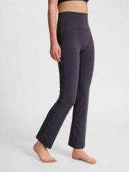 Spodnie legginsy z wysokim stanem dla kobiet Hummel. Niebieskie legginsy damskie Hummel, s, bez wzorów, z elastanu, z podwyższonym stanem, na jogę i pilates. Za 211.55 zł.