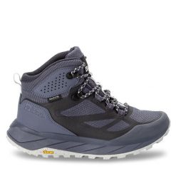 Trekkingi Jack Wolfskin. Szare obuwie sportowe damskie Jack Wolfskin, bez zapięcia. Za 789.99 zł.