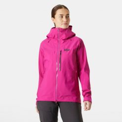 Damska kurtka narciarska Helly Hansen Verglas Bc. Czerwone kurtki sportowe damskie Helly Hansen, na zimę, bez wzorów, bez kaptura. W wyprzedaży za 1,175.75 zł.