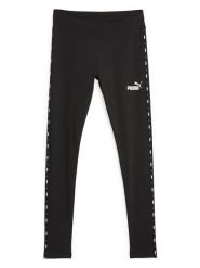 Puma Legginsy sportowe "ESS Tape" w kolorze czarnym rozmiar: S. Czarne legginsy damskie Puma, s, bez wzorów, z materiału. Za 105.38 zł.