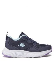 Kappa Sneakersy Dalvis El Kid 34138XW Niebieski. Niebieskie buty sportowe dziewczęce Kappa, bez wzorów, z materiału, bez zapięcia. Za 149.99 zł.