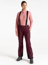 Dare 2b Spodnie narciarskie "Effused II" w kolorze fioletowym rozmiar: 32. Różowe spodnie dresowe damskie Dare 2b, m, bez wzorów. Za 130.99 zł.