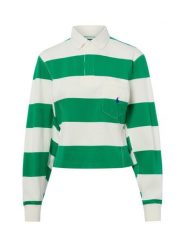 Polo Ralph Lauren Damska bluza polo Kobiety Bawełna (100%) zielony w paski, XS. Zielone bluzy damskie Polo Ralph Lauren, xs, bez wzorów, z bawełny, bez kaptura. Za 819.95 zł.