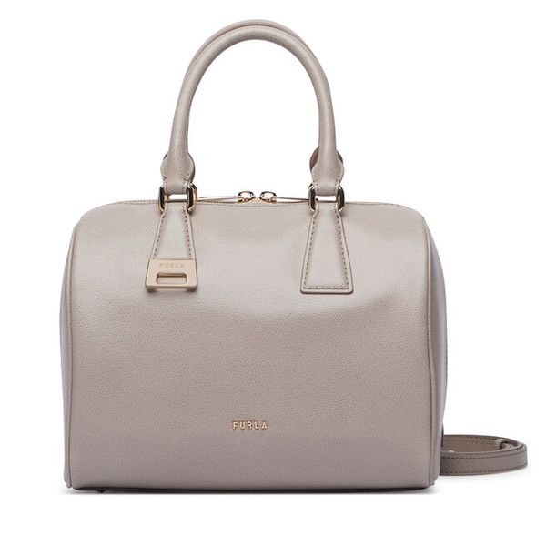 Torebka Furla. Szare kuferki damskie Furla, bez wzorów, bez dodatków. Za 1,709.00 zł.