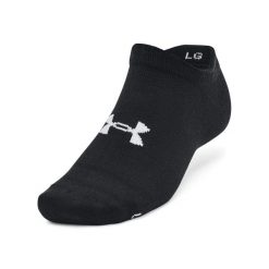 Niewidzialne skarpety Under Armour Essential (x6). Czarne skarpetki damskie Under Armour, bez wzorów, z materiału. Za 152.50 zł.