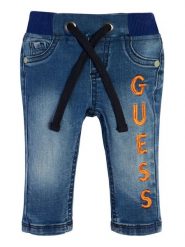 Guess Jeansy N3GA00 D4CA0 Niebieski Relaxed Fit. Niebieskie jeansy chłopięce Guess, z jeansu. Za 269.99 zł.