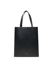 Calvin Klein Torebka Line Lthr Ns Tote 43 LV04F3000G Czarny. Czarne torebki klasyczne damskie Calvin Klein, ze skóry, bez dodatków. Za 699.99 zł.