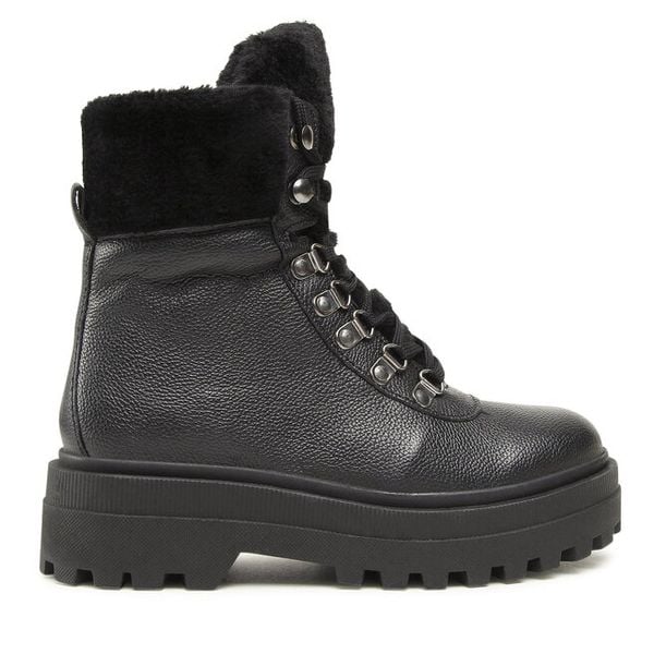 Trapery Lasocki. Czarne trapery damskie Lasocki, bez zapięcia. Za 299.99 zł.