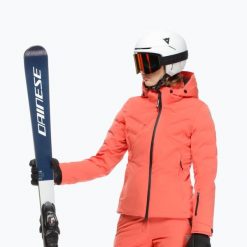 Kurtka narciarska damska Dainese Zives Aerosense Dry. Czerwone kurtki damskie Dainese, na zimę, l, bez wzorów, z materiału, bez kaptura. Za 1,579.00 zł.