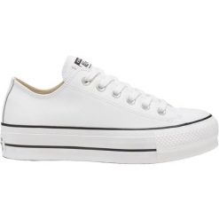 Trampki Converse Chuck Taylor All Star Lift, Dla obu płci. Białe trampki damskie Converse, bez wzorów, bez zapięcia. Za 383.00 zł.