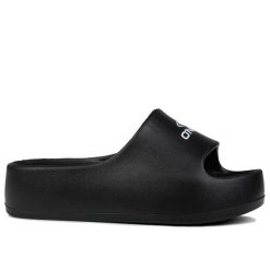 Klapki damskie na platformie O'NEILL LAINHA SLIDER WOMEN LOW. Czarne klapki damskie O'Neill, bez wzorów, bez obcasa, na platformie, bez zapięcia. Za 83.00 zł.