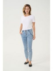 Cream Dżinsy "Sorya" - Skinny fit - w kolorze błękitnym rozmiar: W27/L28. Niebieskie jeansy damskie Cream. Za 177.94 zł.