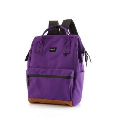 Plecak wodoodporny Himawari 124 fioletowy. Fioletowe plecaki Peterson, bez wzorów, z materiału. Za 169.99 zł.