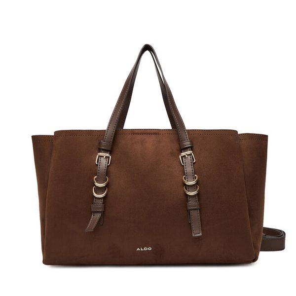 Torebka Aldo. Brązowe torebki klasyczne damskie ALDO, bez dodatków. Za 399.99 zł.