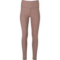 Damskie legginsy Athlecia Alma. Brązowe legginsy damskie Endurance, s, bez wzorów, z materiału. Za 180.50 zł.