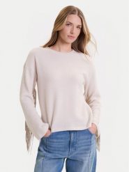 ONLY Sweter Jake 15355819 Beżowy Regular Fit. Brązowe swetry klasyczne damskie Only, m, z syntetyku, bez kołnierzyka. Za 139.99 zł.