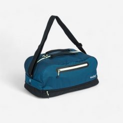 Torba pływacka Nabaiji 27 l Duffle bag. Białe torby sportowe Decathlon, bez wzorów, z materiału, małe. Za 79.99 zł.
