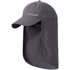 Czapka z daszkiem dla dorosłych Schooner Bank II Cap. Czarne czapki z daszkiem damskie Columbia, bez wzorów, z nylonu. Za 129.99 zł.