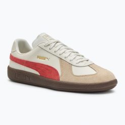 Buty PUMA Army Trainer warmgranola/astro. Brązowe obuwie sportowe casual damskie Puma, bez zapięcia. Za 209.99 zł.